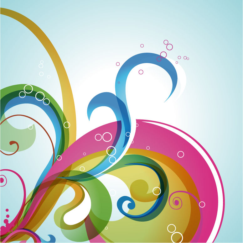 free vector Abstract Swirl Vector Background